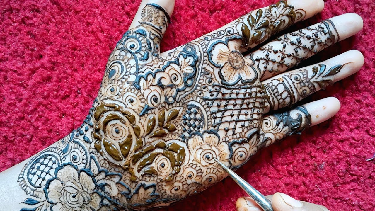 Front hand mehndi design | Eid special mehndi design | Simple mehndi design | mehndi