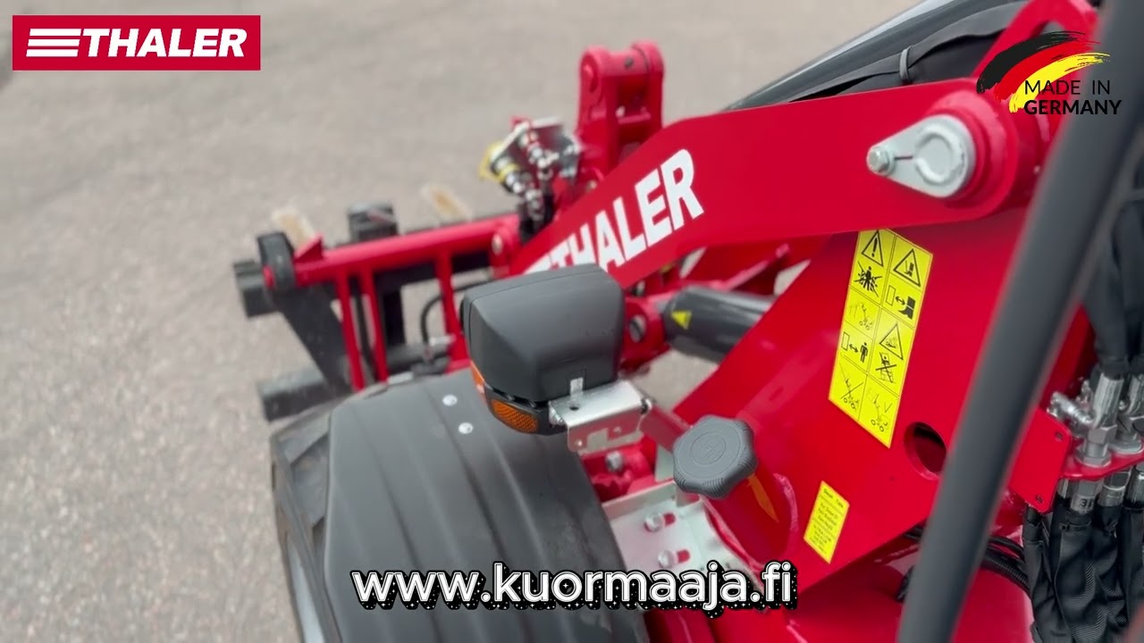 Thaler 2438S lämpimällä ohjaamolla