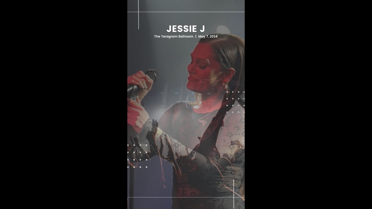 The Award Goes To - Jessie J (Live @ The Teragram Ballroom) May 7, 2024