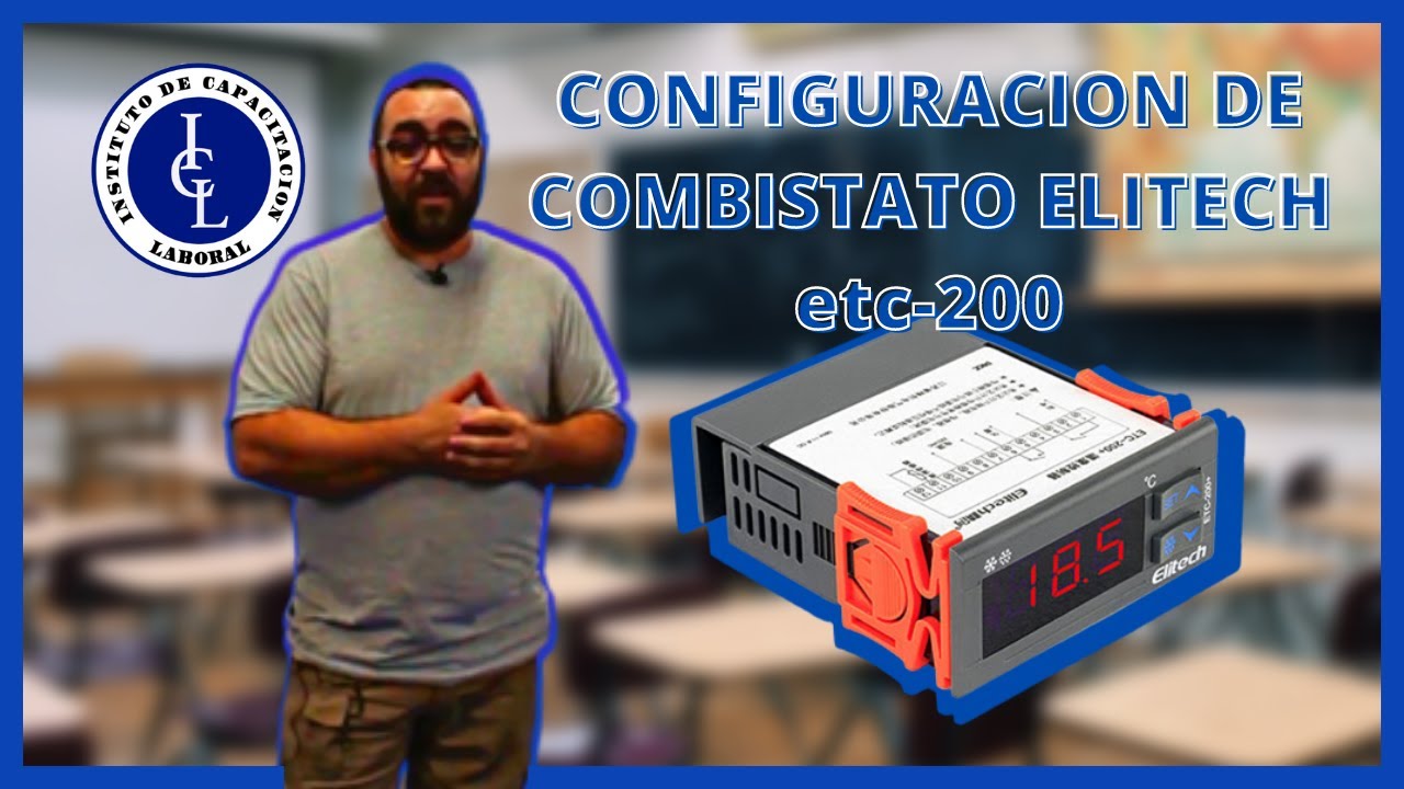 COMO programar ​👌 un COMBISTATO 😃 ELITECH etc-200 Configuracion👍TUTORIAL​😃