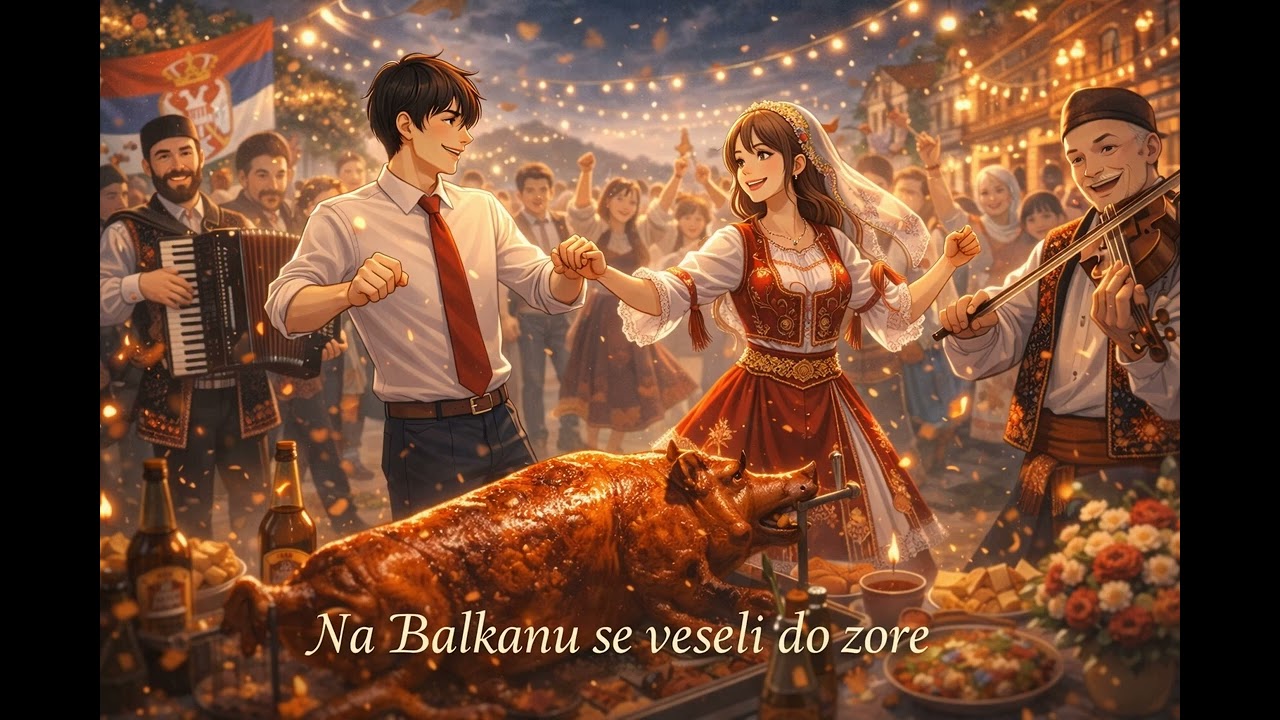Na Balkanu se veseli do zore - (Turbo Folk-Klub Mix)