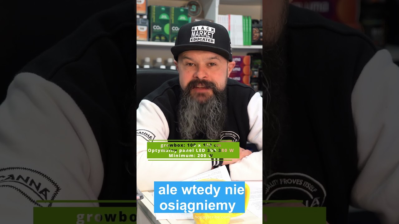 Jaka lampa do growboxa? Ile wat do uprawy roślin?  #domowauprawa #growbox #led