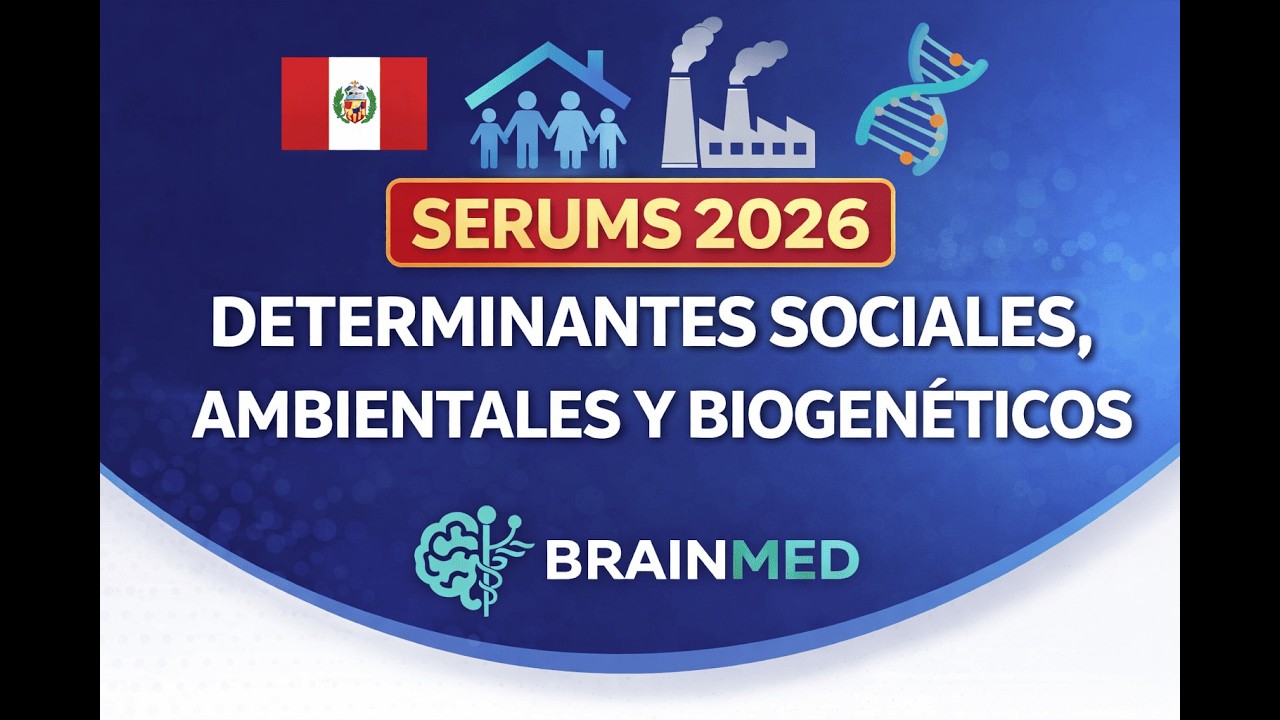 ¿Por Qué la Gente se Enferma? 🔎 Determinantes de la Salud | SERUMS 2026 – MINSA