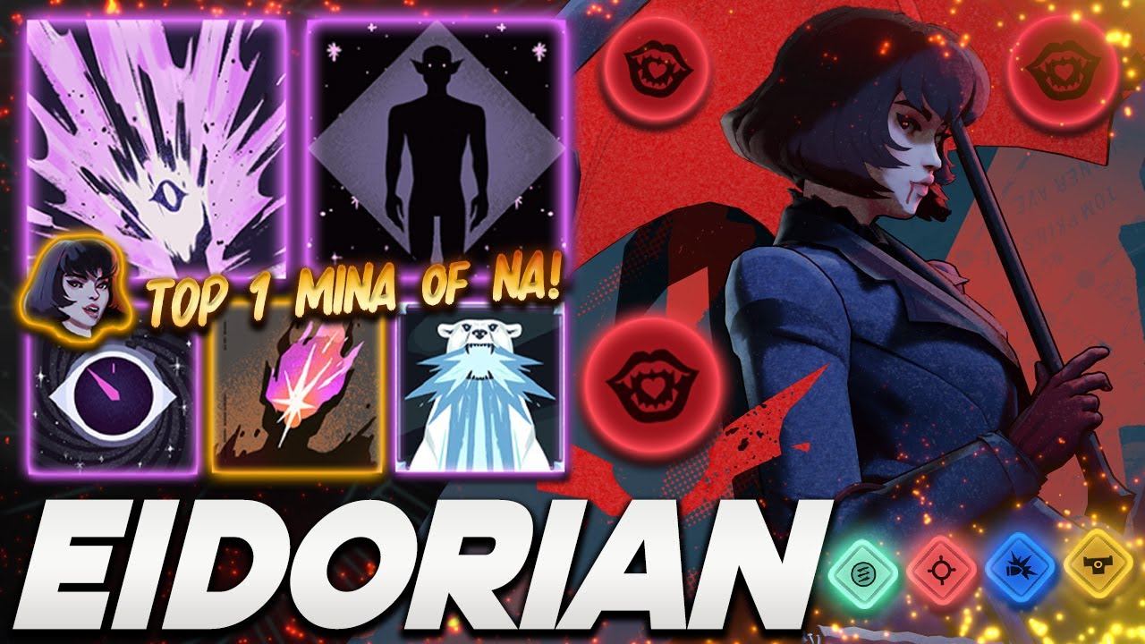 Eidorian TOP 1 Mina of North America - Deadlock Pro Gameplay & Guides [Watch & Learn]