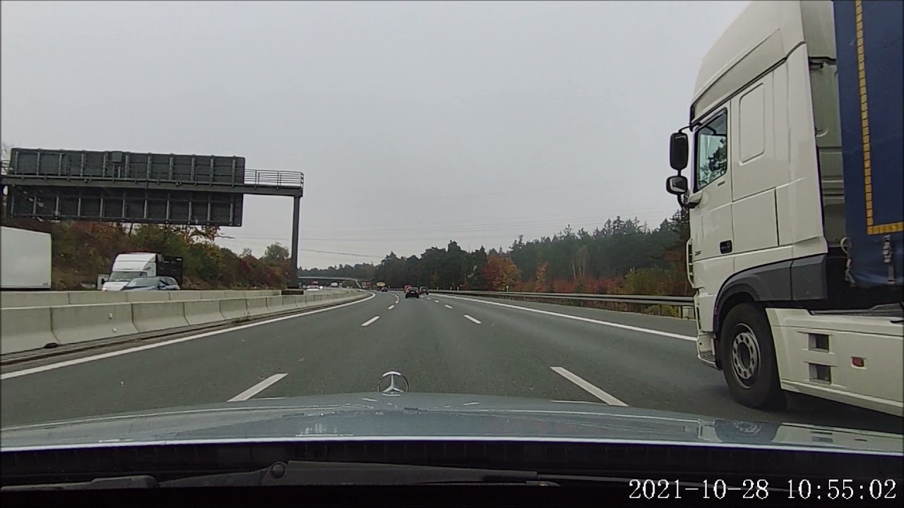 AutobahnFahrt_A3 Nürnberg-Passau_28/10/2021