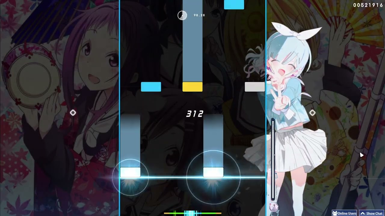 [O!m 7k] 3.85★ Hana wa Odore ya Irohaniho(TVsize) [AncuL's 7K MX] 98.21%