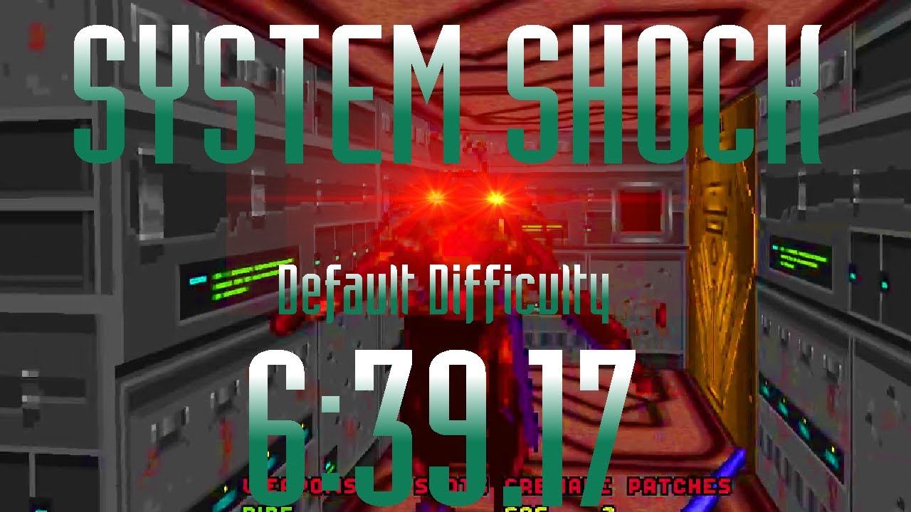 System Shock Speedrun 6:39.17 Default Difficulty (World Record)