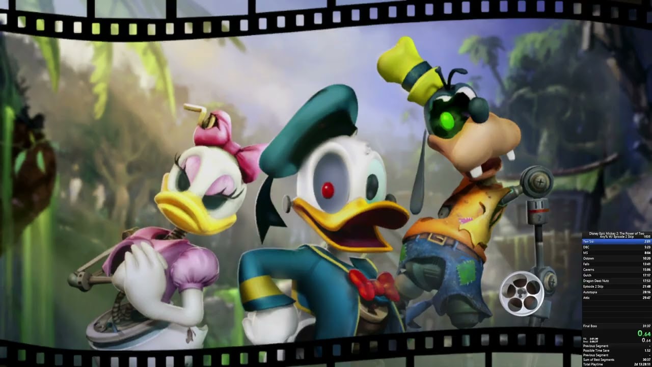 (PB) Epic Mickey 2 Any% In 31:34
