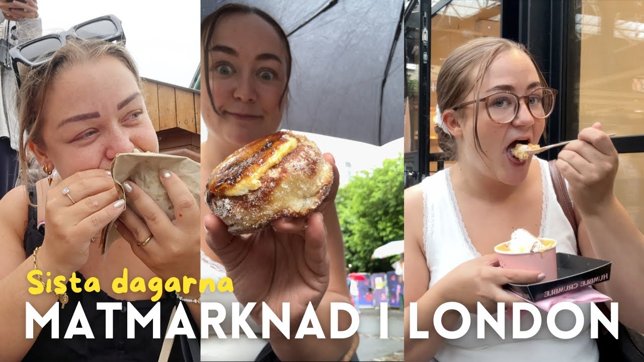 Vi tappar det helt 😂 Matmarknad, House of CB, Musikaler | VLOGG