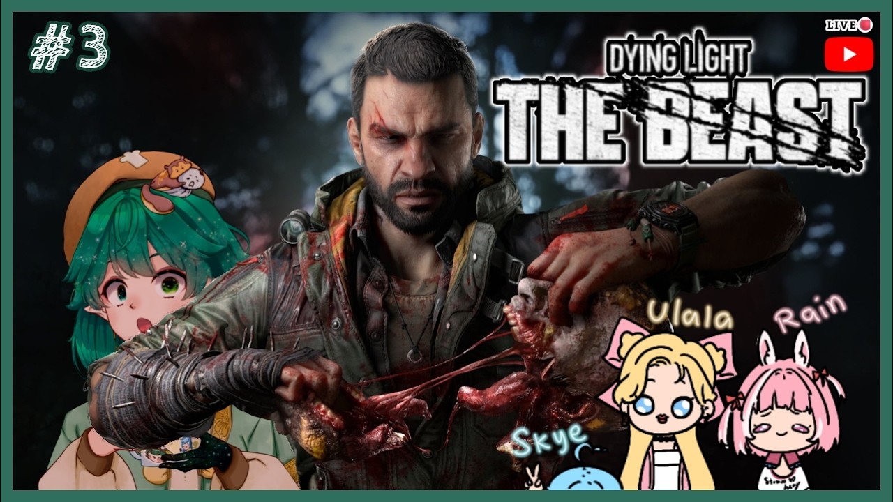 【DYING LIGHT:THE BEAST】Zombie killing job【ArashiNebula | HOSHIZORA】