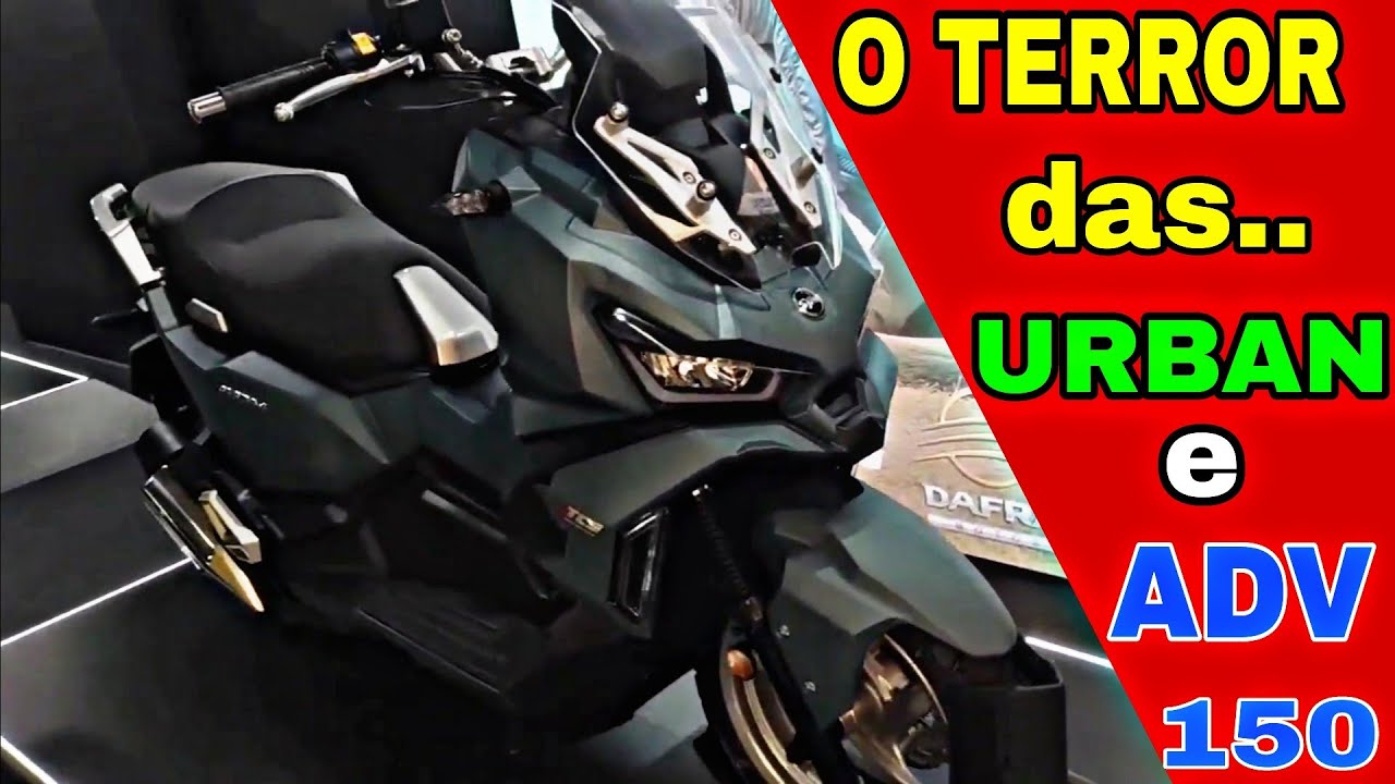 Ela Promete Acabar com a URBAN 150 e ADV 150 de uma só Vez!