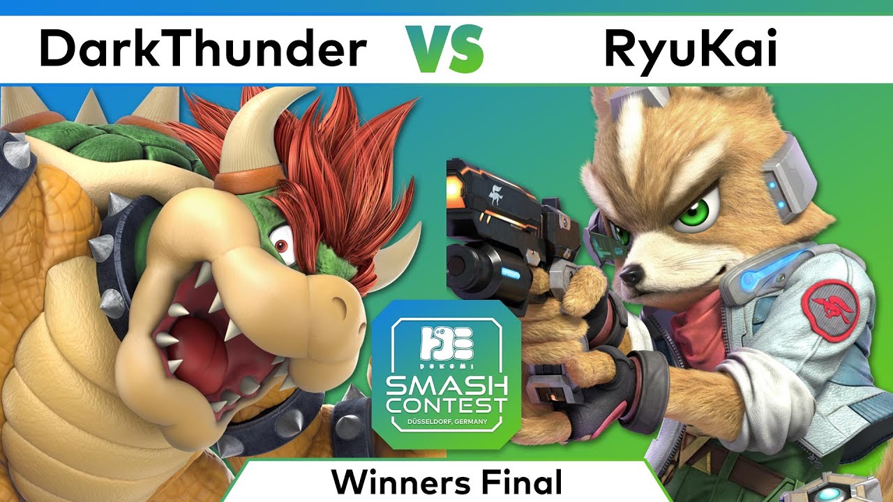 Smash Contest: DoKomi 2020 | HIVE DarkThunder (Bowser) vs RyuKai (Fox, Joker) | Winners Final