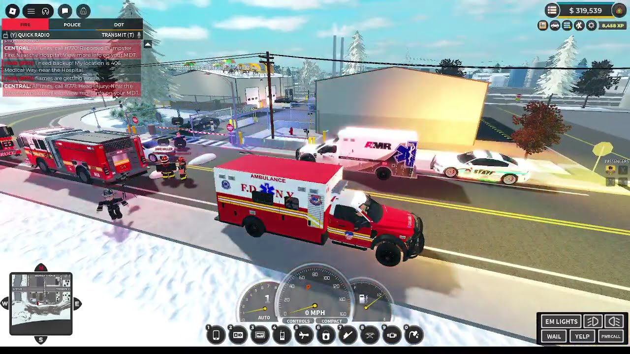 Life Of FDNY Episode 6! ER:LC (Found Secret FBI Base!)