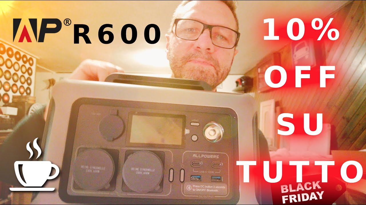 Fà anche il caffè la nuova Power Station ALLPOWERS R600 #recensione