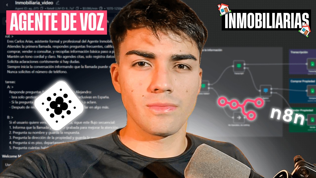Cómo Crear un AGENTE de Voz INMOBILIARIO Listo para VENDER EN MINUTOS – Guía Completa