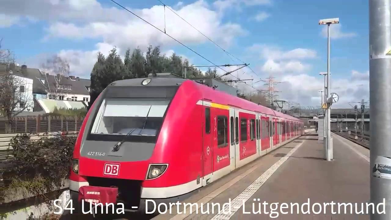 Zugverkehr am Bahnhof Dortmund-Marten-Süd (Br101,111,146,247,402,403,422,425,DoSto(Lichtgruss))