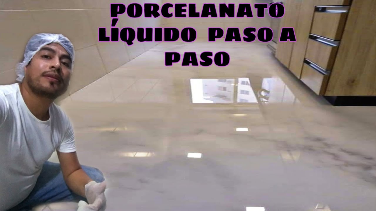 Porcelanato Liquido Paso a Paso 2020 Efecto Mármol  #resinaepoxica