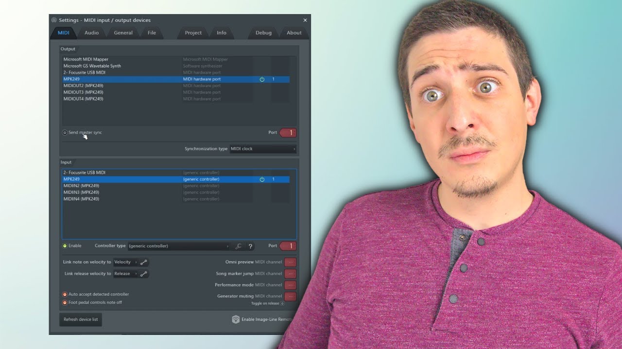 Настройки MIDI FL Studio (ПОДРОБНО) – Устройства ввода/вывода