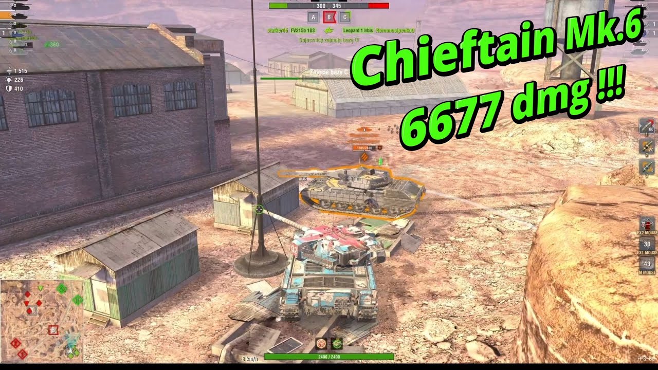 6677 DMG w Plutonie! 💥 Chieftain Mk.6