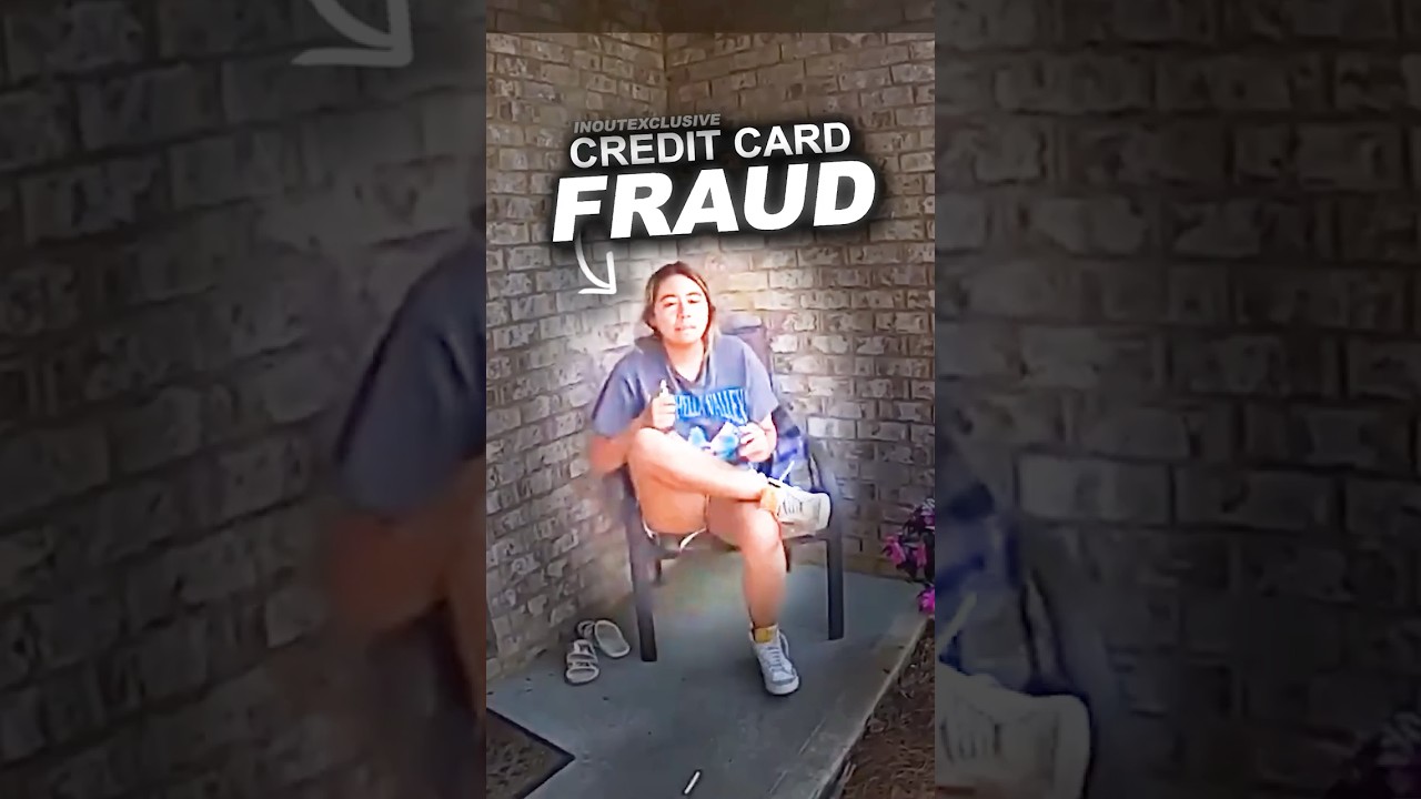 Woman Caught Doing Credit Card Fraud