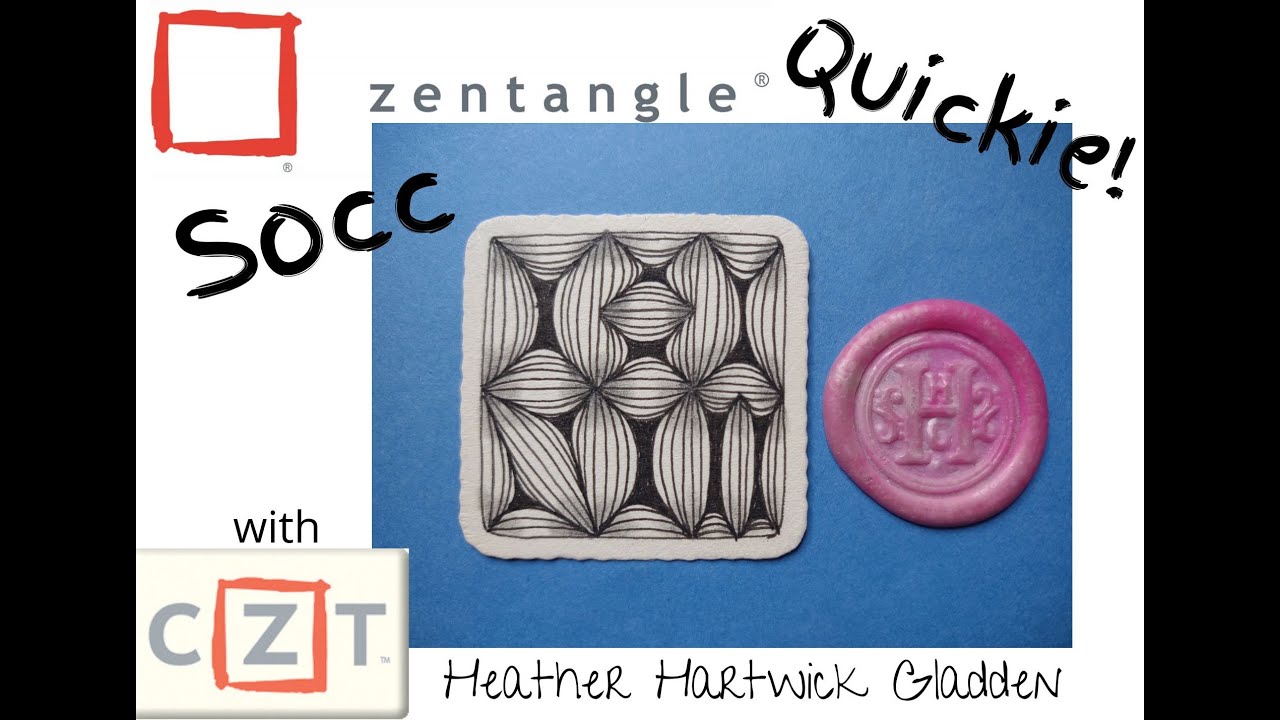 Socc | Zentangle® Quickie