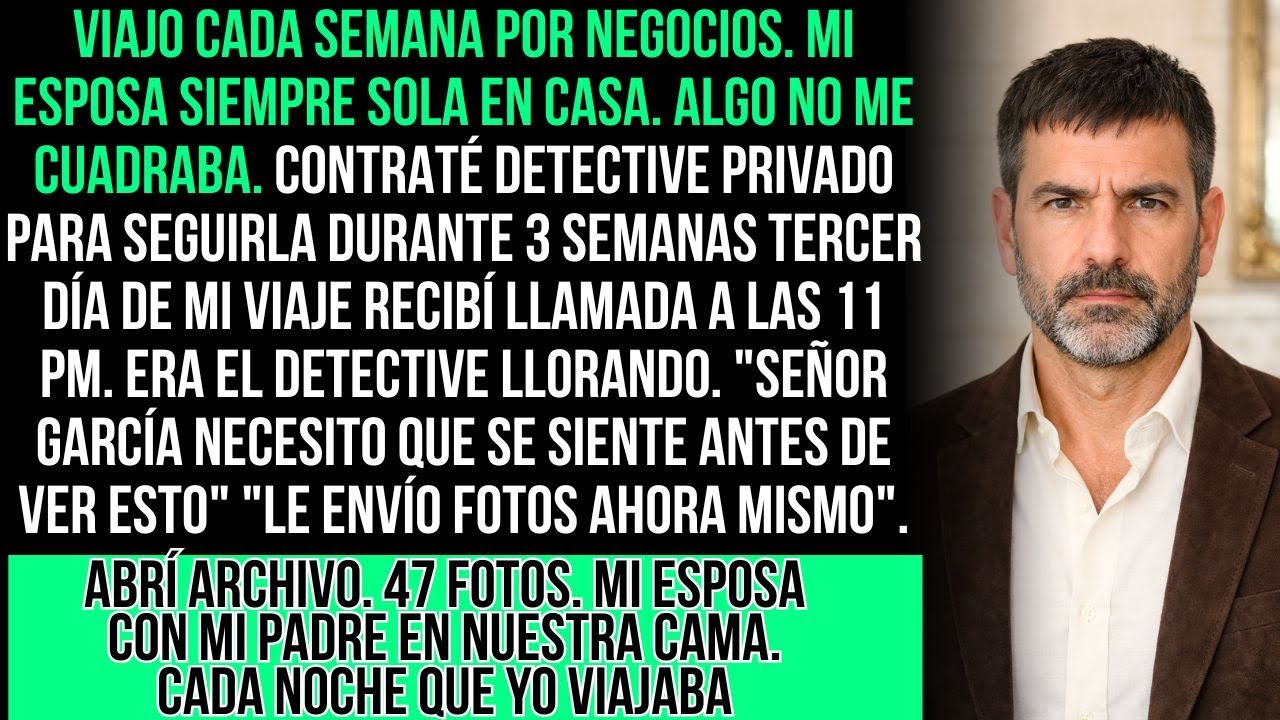 Contraté Detective Para Seguir A Mi Esposa Cuando Viajo. Me Llamó Llorando 