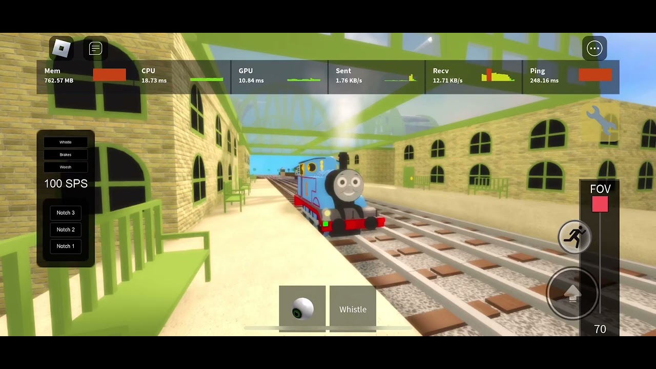 The leader tank engine