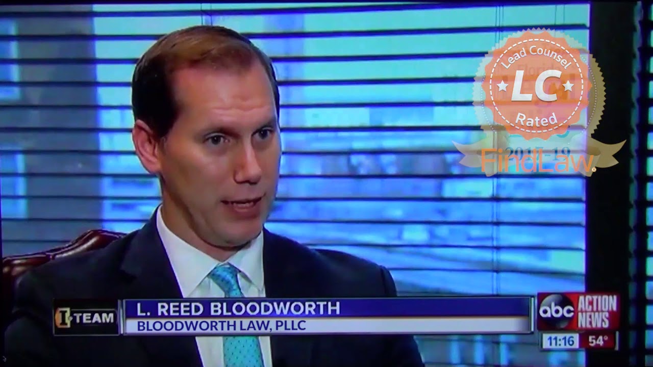 Florida Attorney L. Reed Bloodworth 2019 Awards