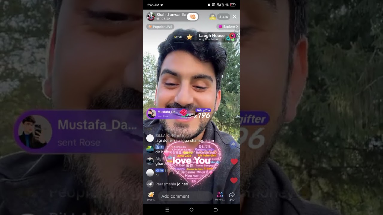 Tiktok live || shahid anwar