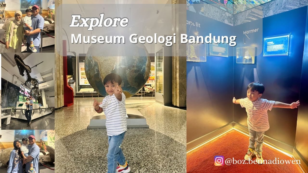 Wisata Edukasi Anak 2 tahun || Explore Museum Geologi Bandung