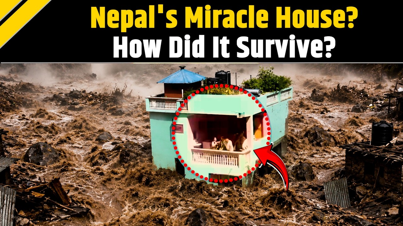 Nepal Flood: How Did This House Survive Horrific Flash Floods? Viral House That Defied Science...