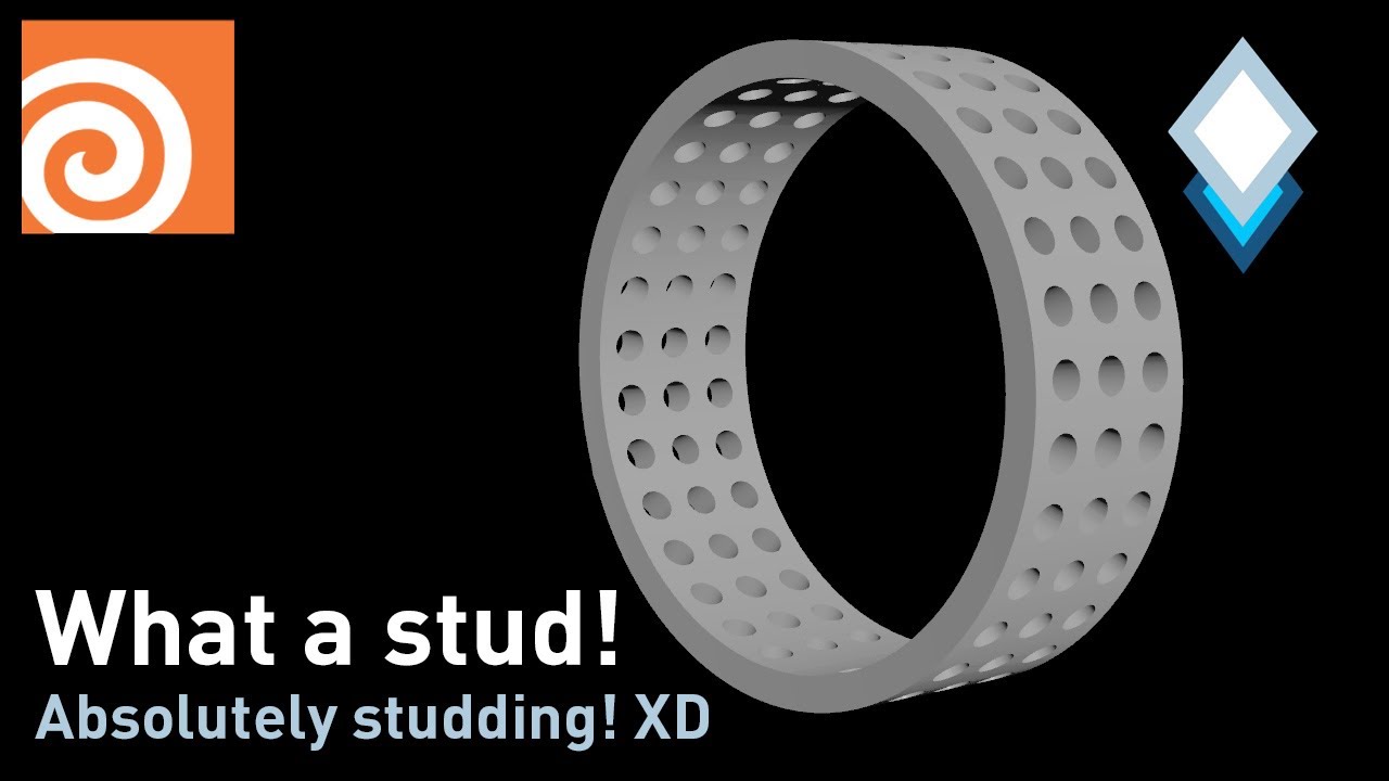 How to model a holey studded collar in Houdini
