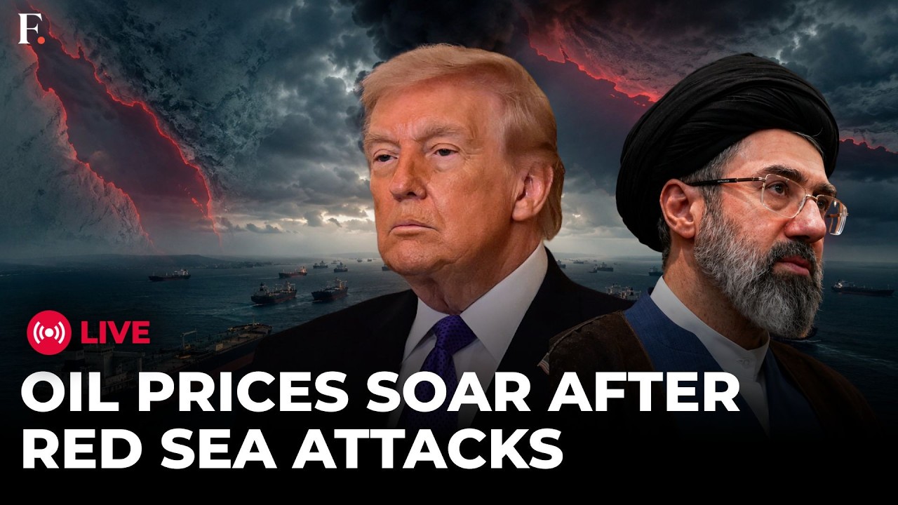 US Iran War LIVE: Oil Prices Soar After Red Sea Saudi Tanker Attacks | Iran Warns 'Eye for an Eye'
