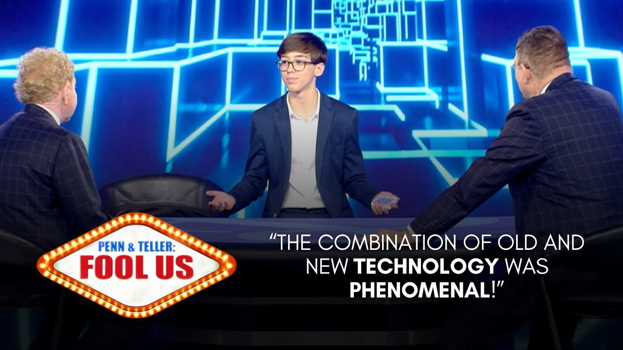 Penn & Teller: Fool Us · Will this Young Magician Fool them with an AI? - Gonzalo Mateos