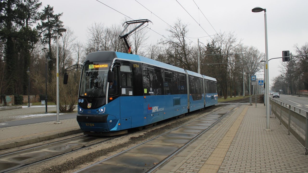 [🇵🇱PL] MPK Wrocław - Protram 205WrAs/Moderus Beta MF17AC #2724 - [🚋11➡️OPORÓW]