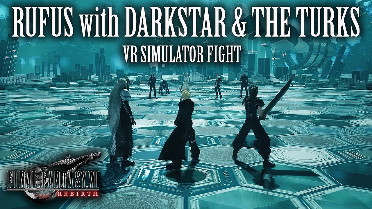 Cloud Zack & Sephiroth vs Rufus and the Turks | Final Fantasy 7 Rebirth PC Mod Showcase