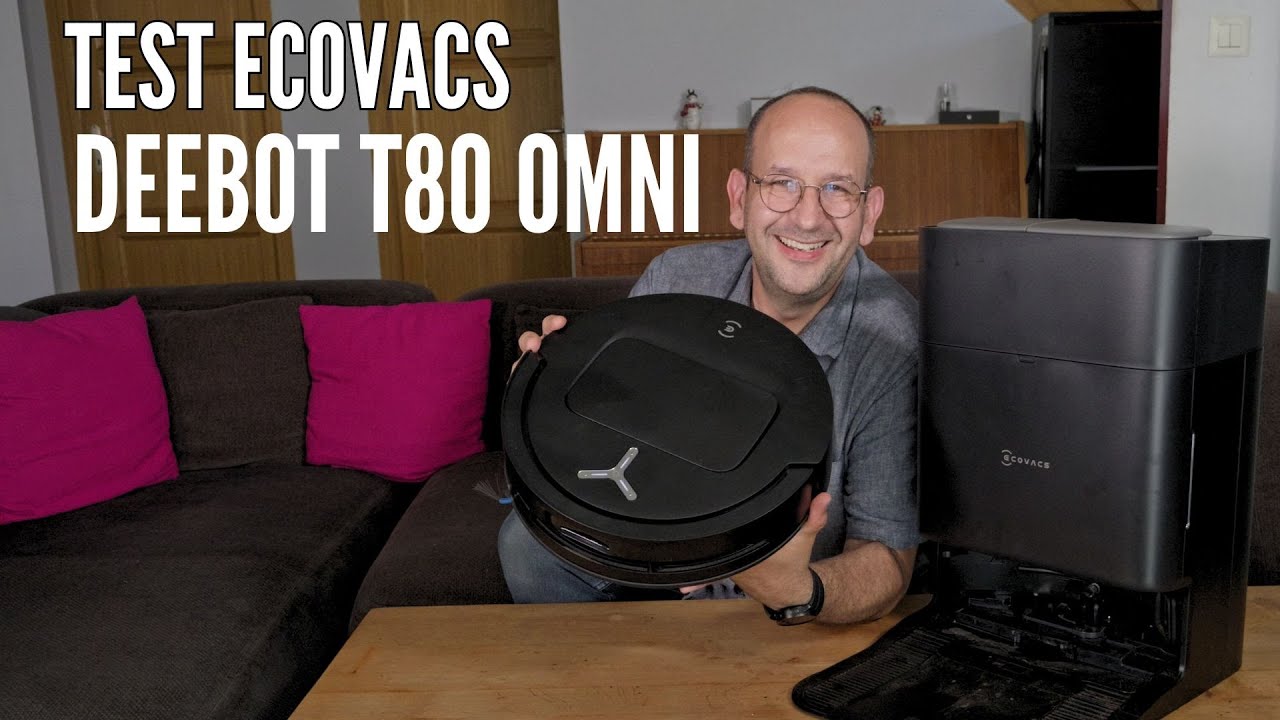 Test Deebot T80 Omni : l'aspi/laveur haut de gamme et compact d'Ecovacs