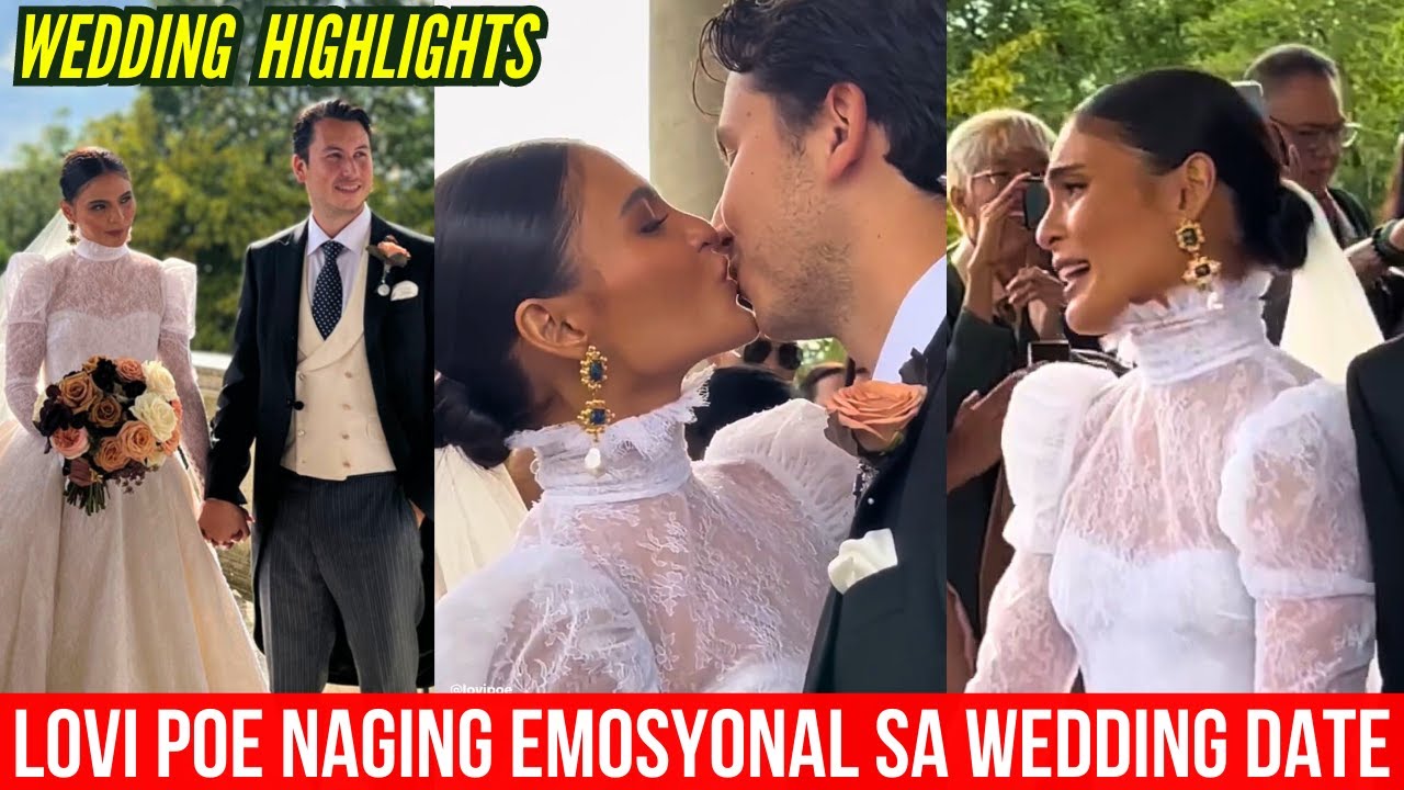 Lovi Poe IKINASAL NA sa ENGLAND | Lovi Poe and Monty Blencowe WEDDING