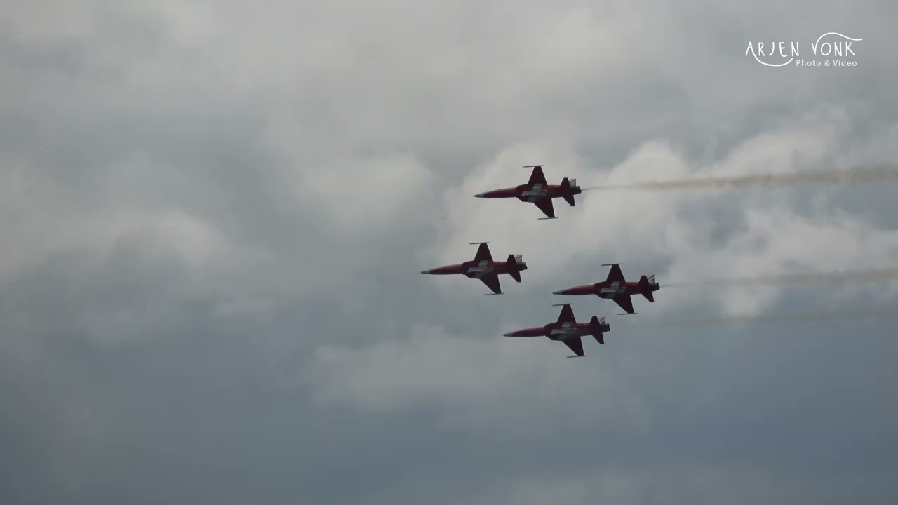 Patrouille Suisse rehearsal - Royal Netherlands Air Force Open Days - Volkel Air Base - 2019