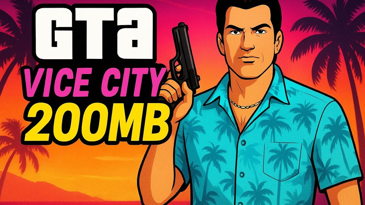 GTA Vice City 200MB Download 🔥 Ultra Graphics Mod | Android | Full Tutorial