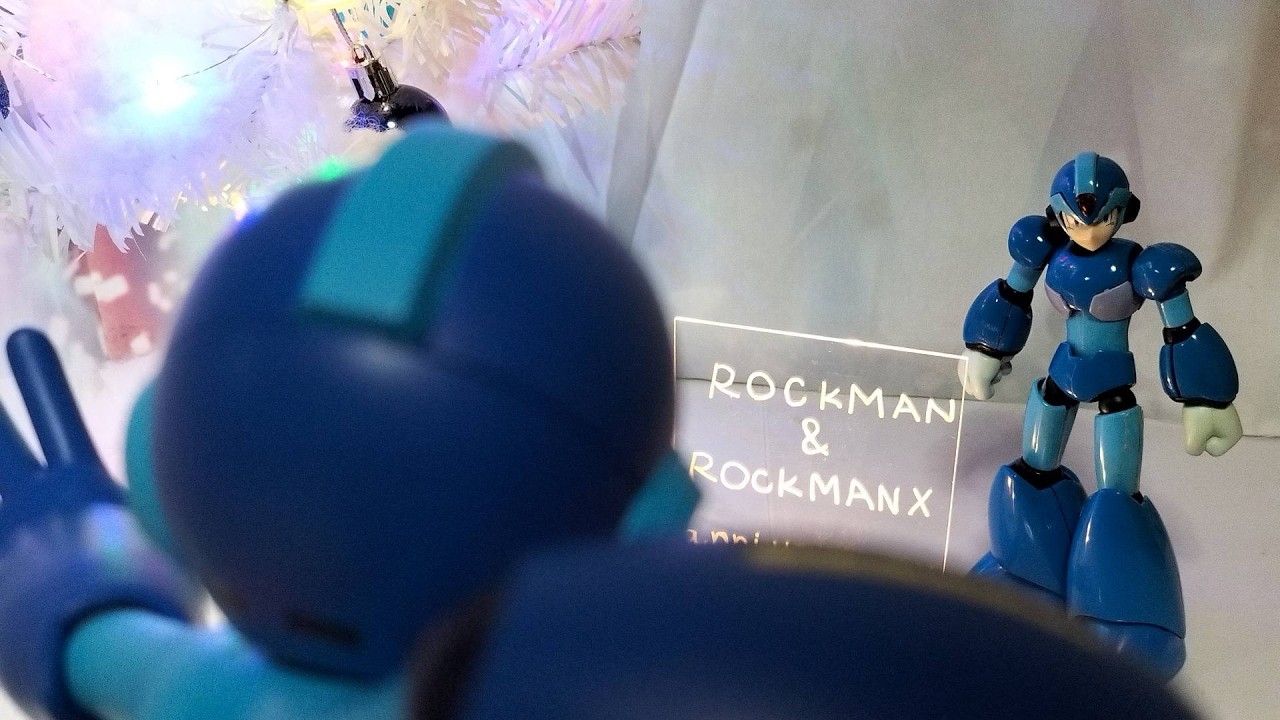 【コマ撮り】ロックマン＆ロックマンx発売日記念2025(megaman/megamanx）