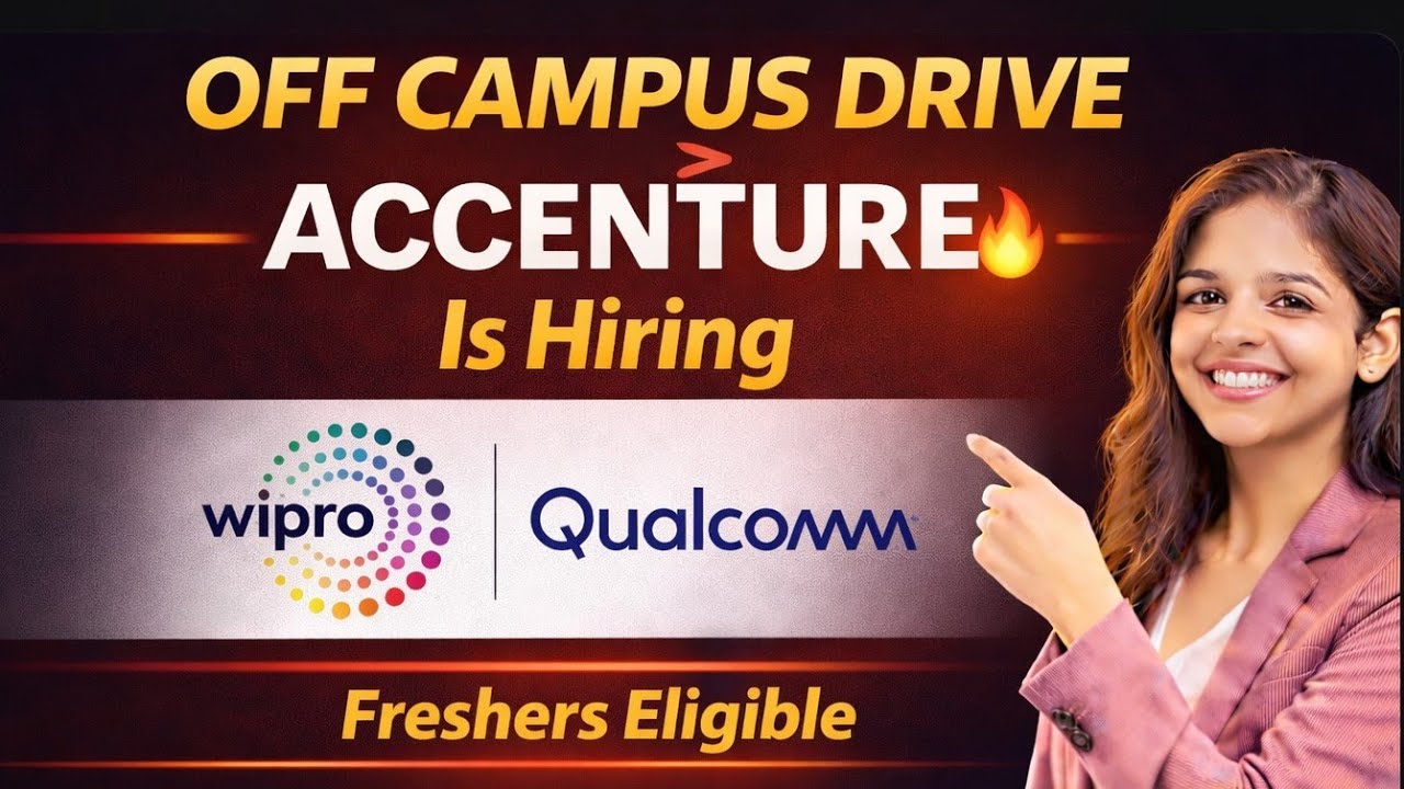 Biggest Hiring from Accenture || Off Campus Drive For Freshers