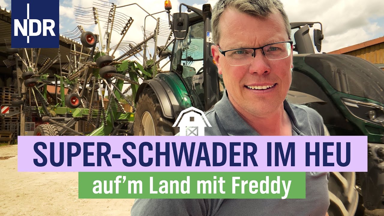 Freddys wichtigste Zeit: Hochsaison für die Tierfutter-Ernte | Folge 7 | NDR auf'm Land