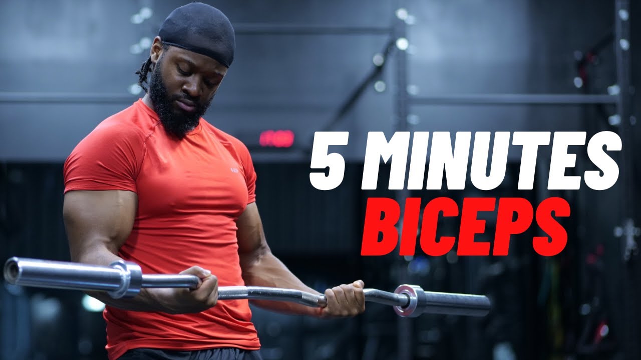 PROGRAMME 5 MINUTES BICEPS BARRE