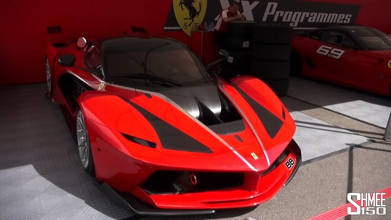 Ferrari FXX K and 599 XX Revving at Goodwood Festival of Speed