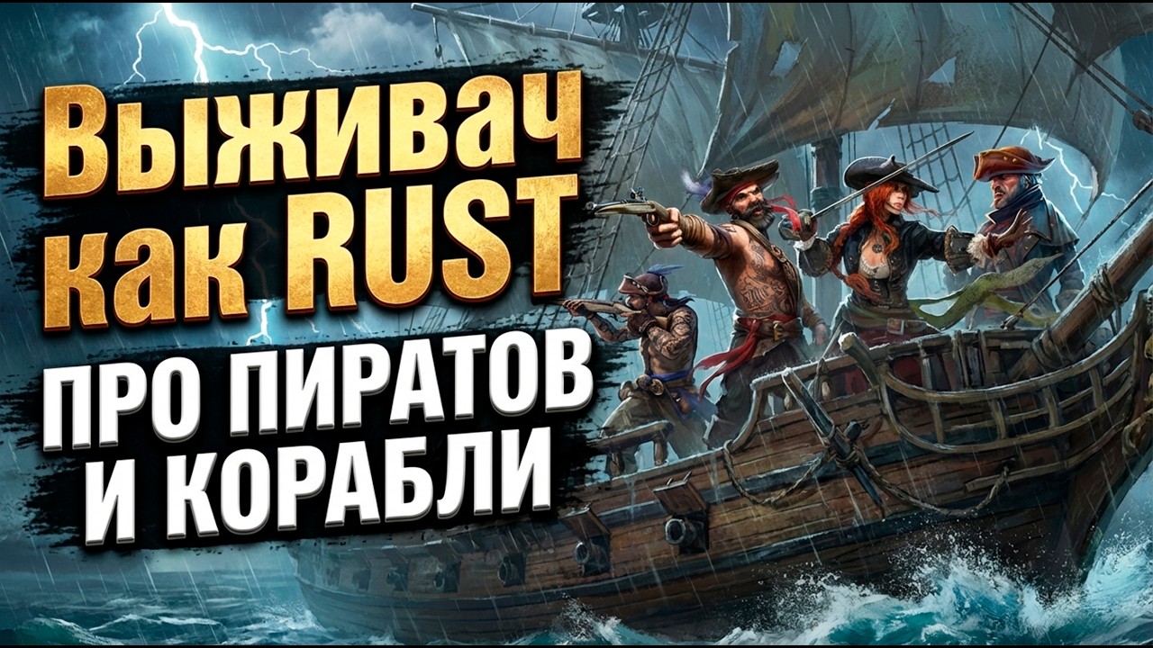 CROSSWIND - НОВАЯ игра про ПИРАТОВ. WINDROSE