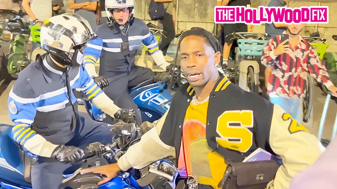 Travis Scott Goes To The Police To Report His Fans For Not Giving Him Space While Leaving Olympics