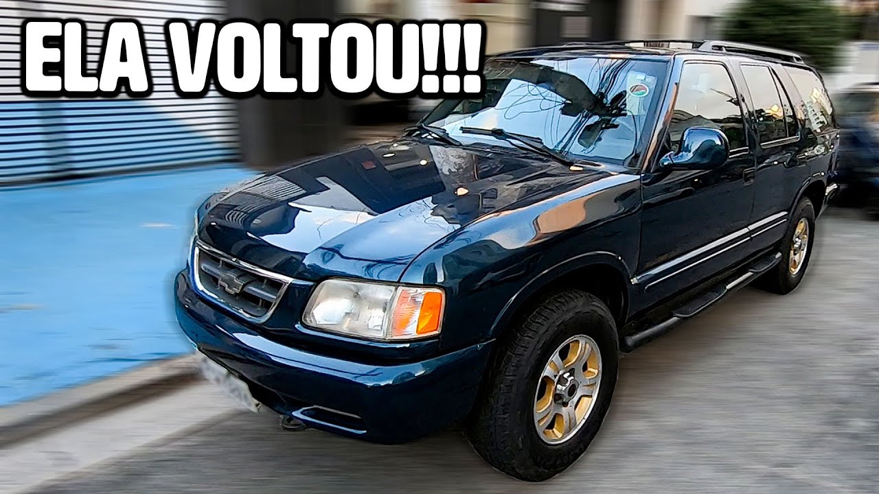 BLAZER V6 EST&Aacute; DE VOLTA!!!
