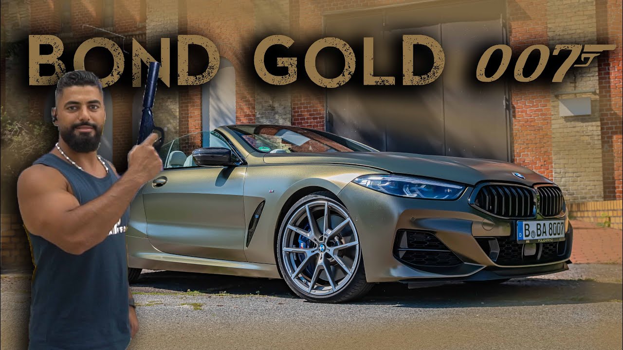 BMW M850i - BOND GOLD 007