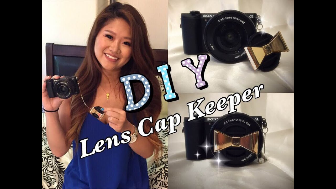 DIY - Bow Charm Lens Cap Keeper